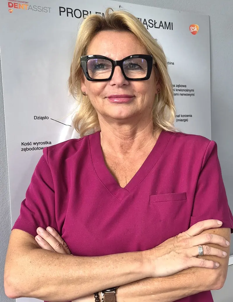 Asystentka stomatologiczna Agnieszka Sawicka