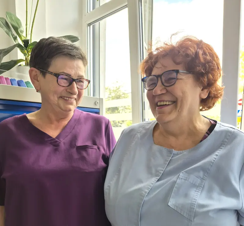 Rejestratorki Alicja Abramowicz i Alicja Szyszkowska